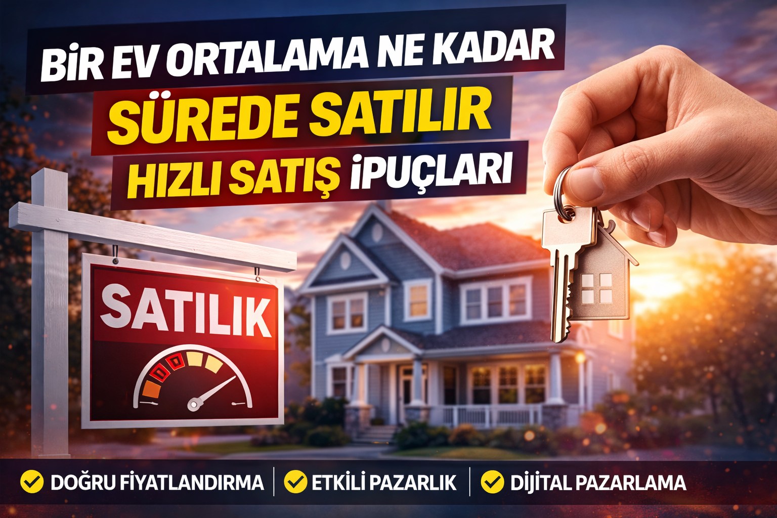 Ev Satışında Hızlı Sonuç İçin Kritik İpuçları