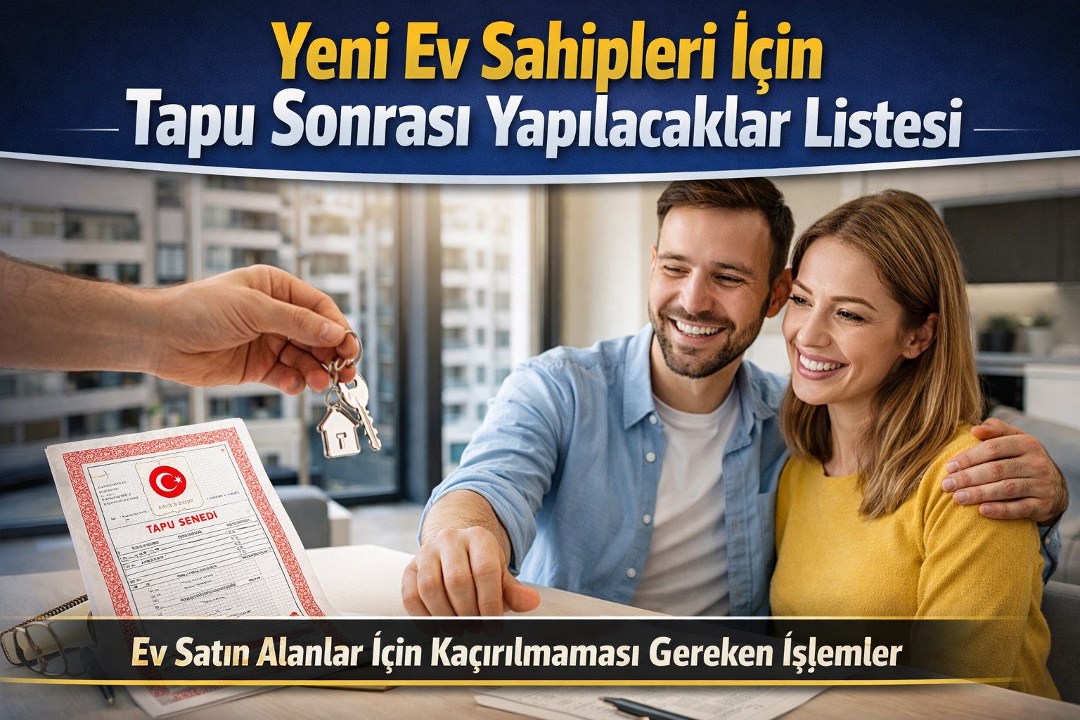 Ev Satın Alanlar İçin Kaçırılmaması Gereken İşlemler