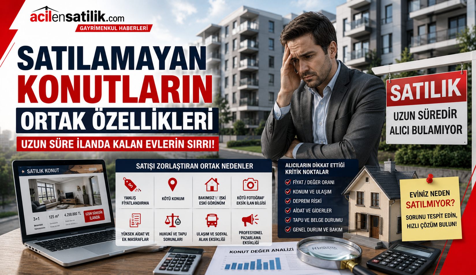 Eviniz Neden Satılmıyor Gayrimenkulde Alıcıyı Kaçıran Büyük Detaylar