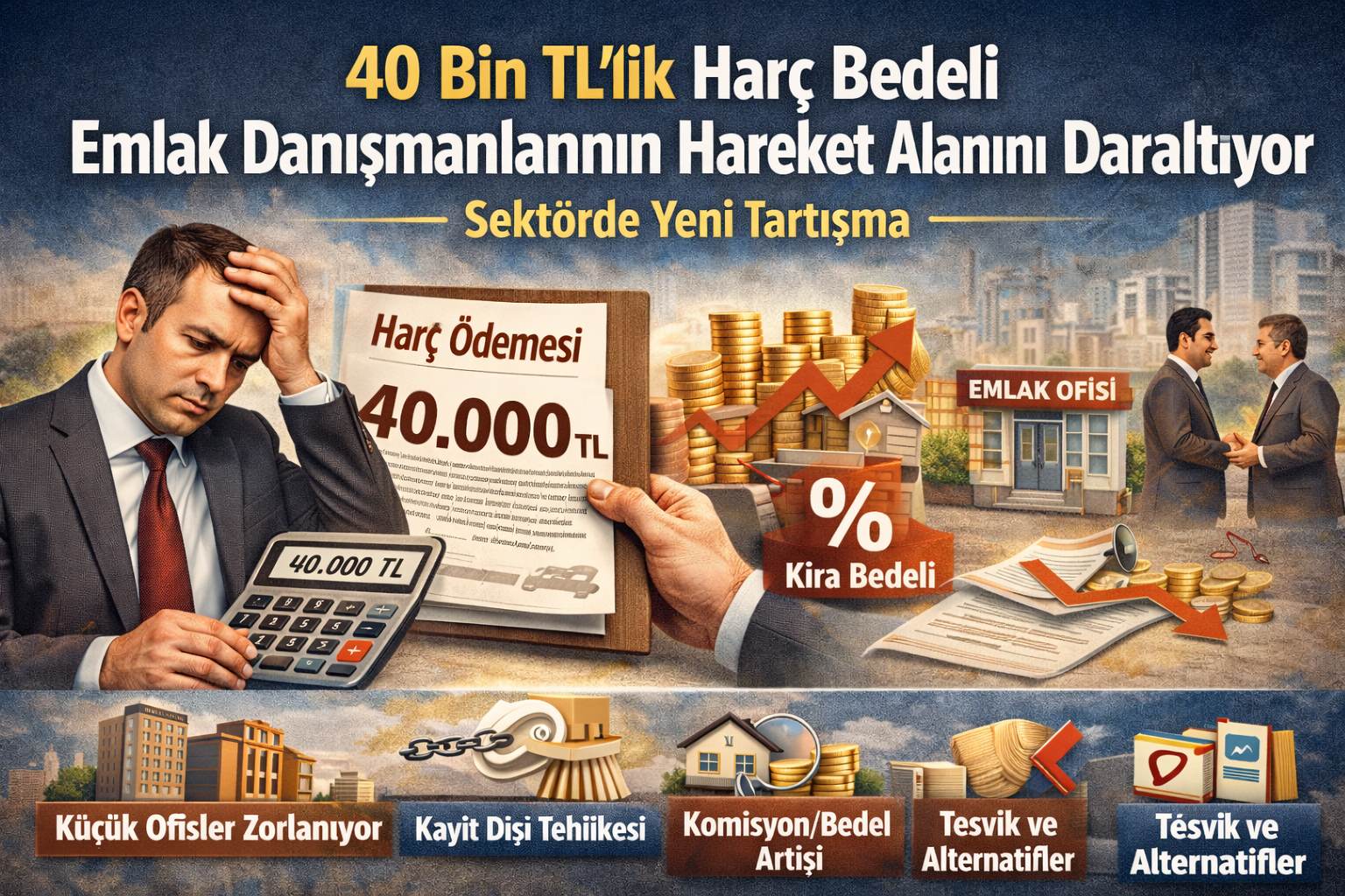 Gayrimenkul Piyasasında 40 Bin TL Tartışması Büyüyor