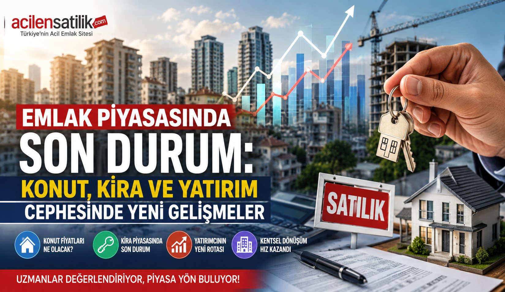 Gayrimenkul Piyasasında Dikkat Çeken Değişim: Ev Alacaklar ve Satacaklar İçin Kritik Süreç