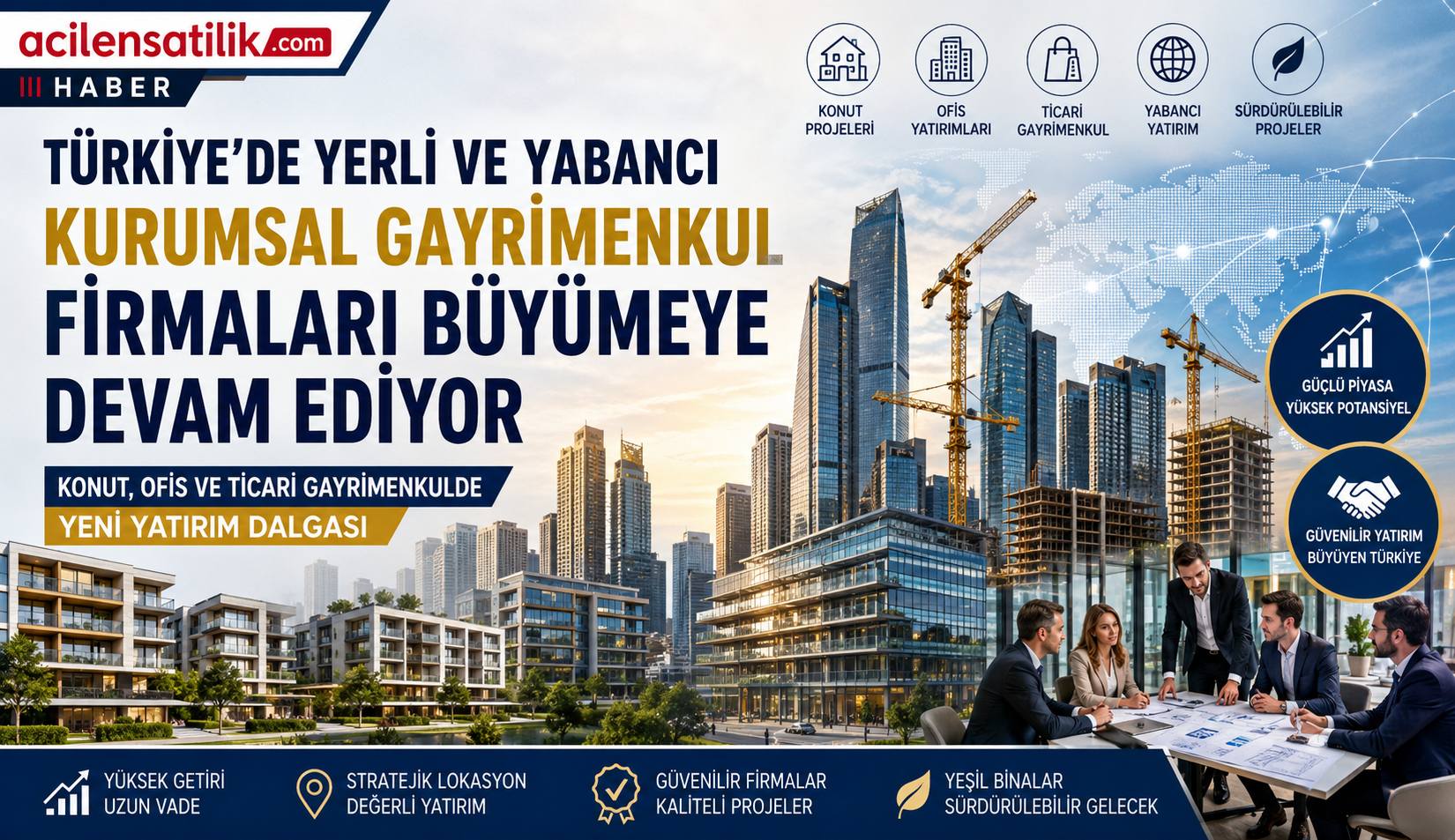 Gayrimenkul Sektöründe Büyük Rekabet: Yerli ve Yabancı Firmaların Yeni Stratejileri
