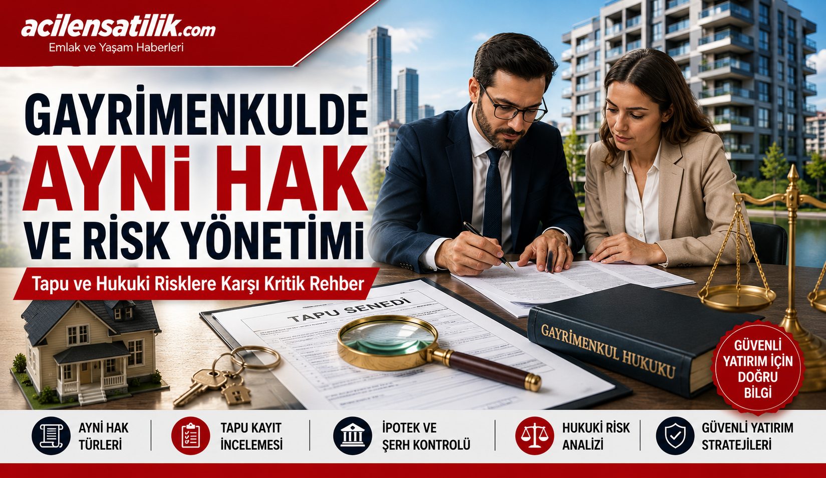 Gayrimenkulde Ayni Haklar Nedir? Yatırımcılar İçin Kritik Rehber