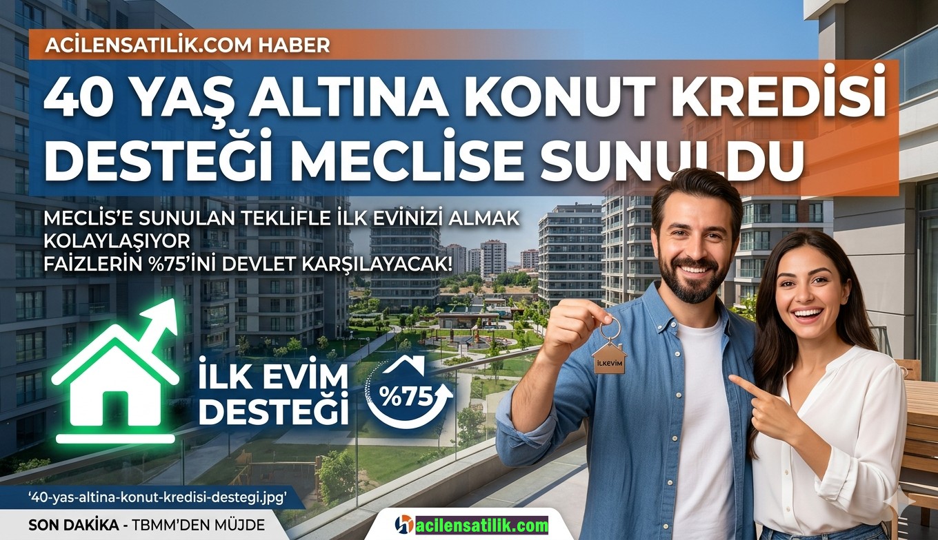 Gençler İçin İlk Ev Müjdesi Faizlerin Yüzde 75’ini Devlet Karşılayacak