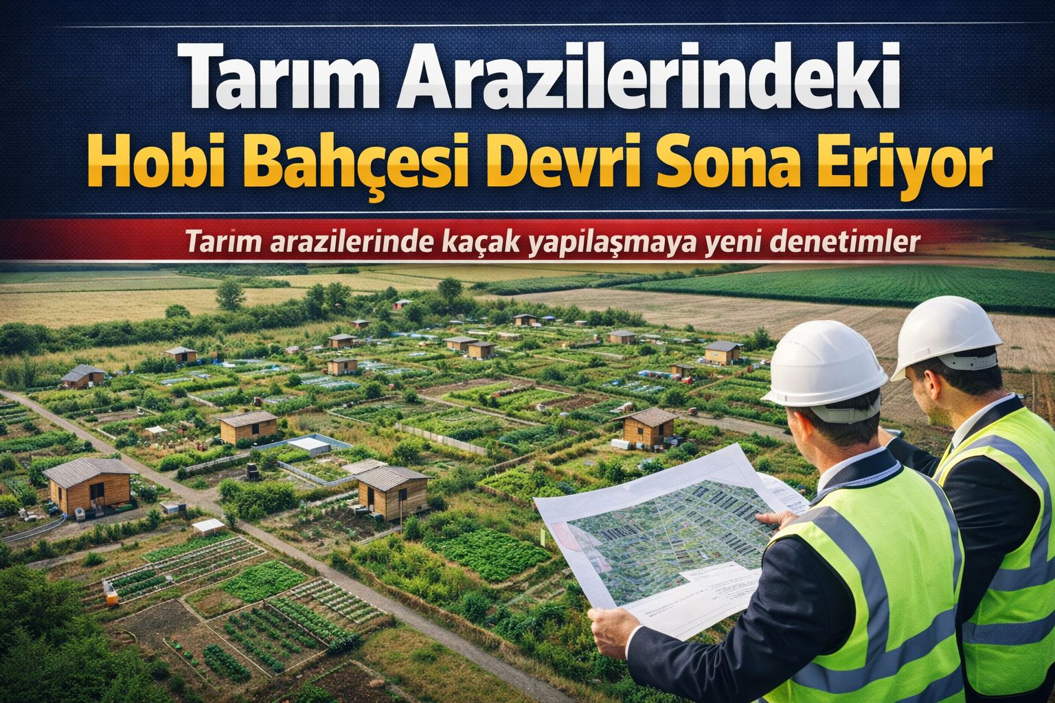 Hobi Bahçelerine Büyük Denetim Tarım Arazilerinde Yeni Yasaklar Geliyor