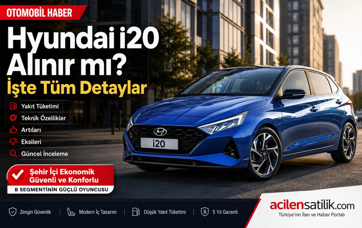Hyundai i20 Neden Bu Kadar Tercih Ediliyor? Avantajları ve Dezavantajları