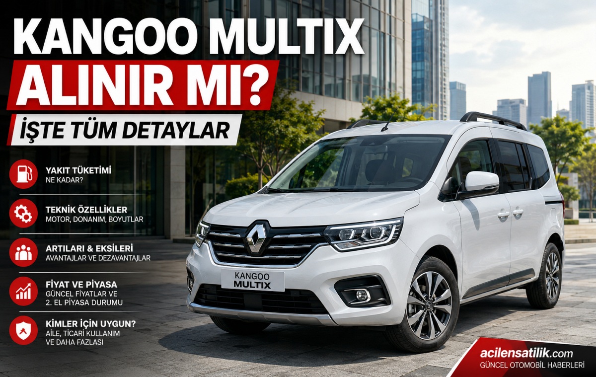 Kangoo Multix Kullanıcı Yorumu: Artıları, Eksileri ve Gerçek Kullanım Deneyimi