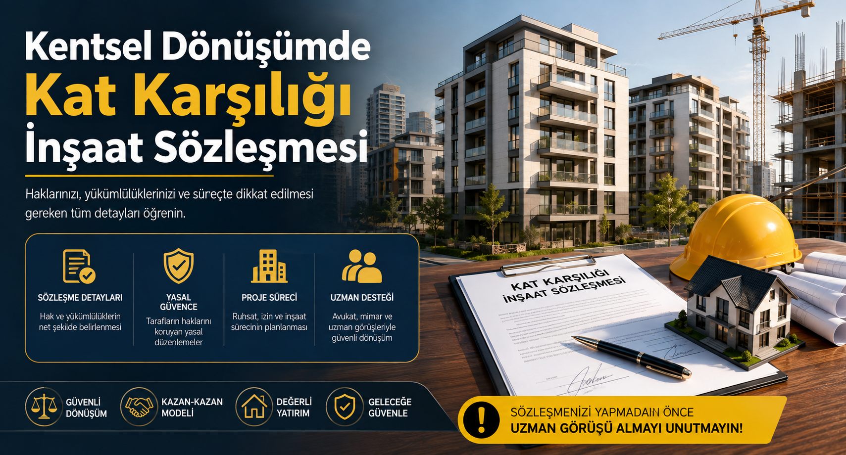 Kentsel Dönüşümde Kat Karşılığı İnşaat Sözleşmesi 2026’da Maliklerin Bilmesi Gerekenler1
