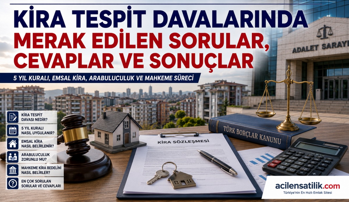 Kira Tespit Davalarında Sık Sorulan Sorular ve Güncel Hukuki Cevaplar