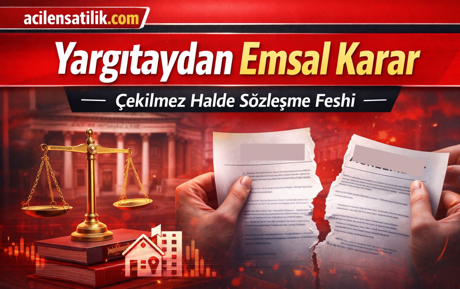 Kiracı ve Ev Sahiplerini İlgilendiren Karar Çekilmez Halde Anında Fesih