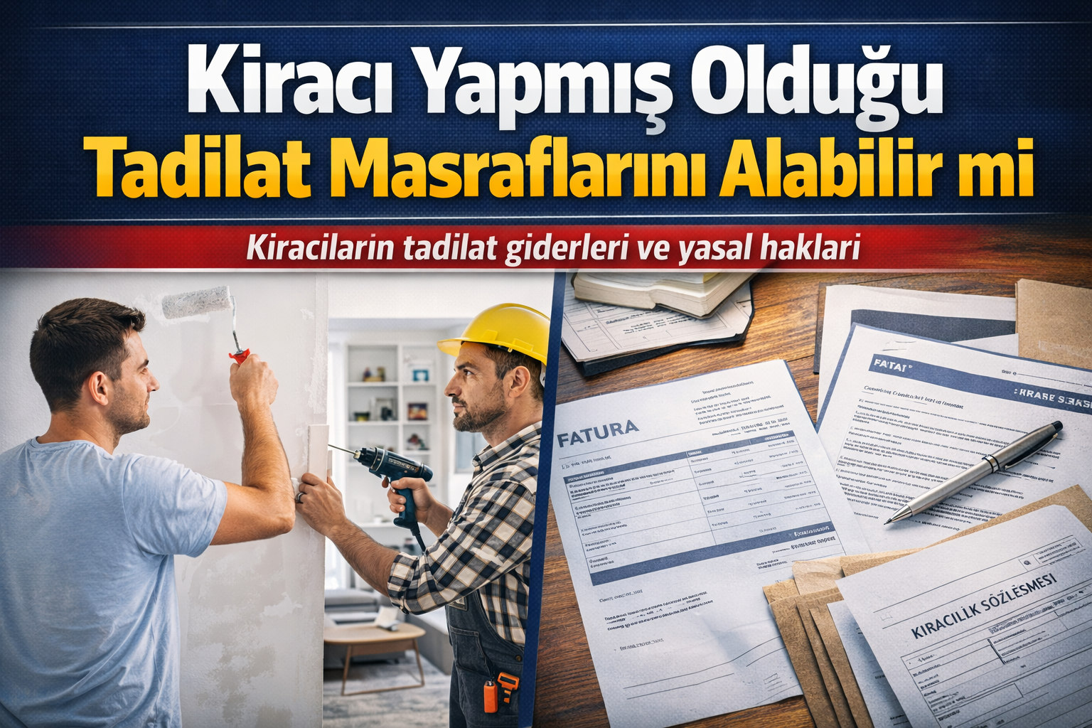 Kiracıların Tadilat Masrafı Hakkı Nedir Hangi Durumlarda Para İadesi Alınır?