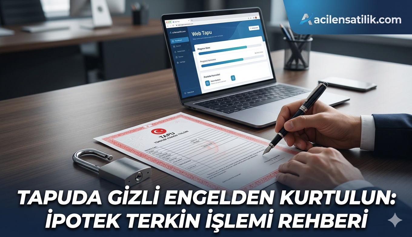 Kredi Borcu Bitti Ama İşiniz Bitmedi! Tapudan İpotek Nasıl Kaldırılır?