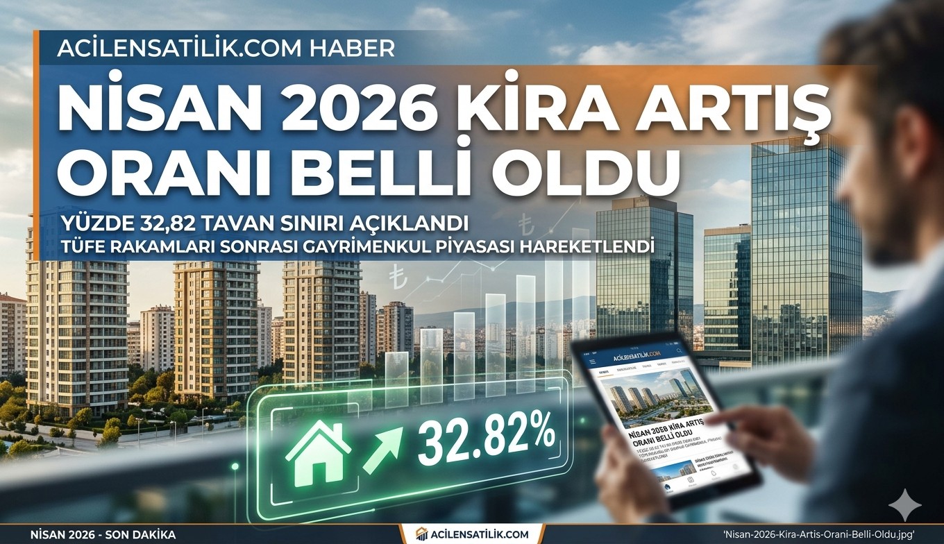 Nisan 2026 Kira Artış Oranı Belli Oldu Yüzde 32 Seviyesine Geriledi
