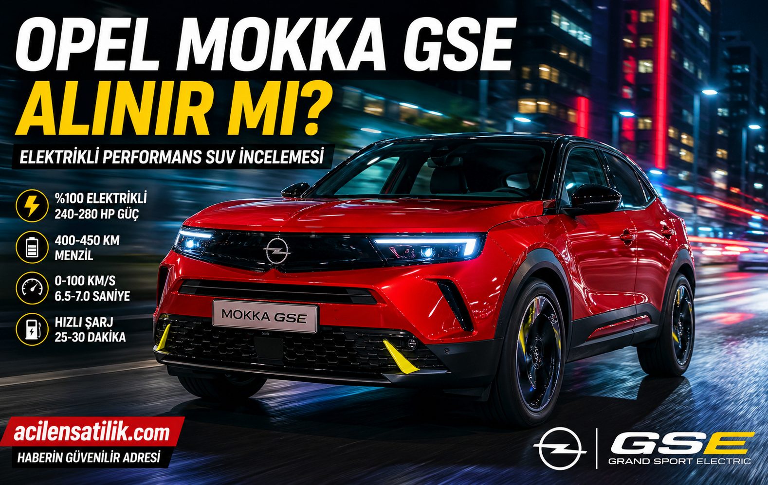Opel Mokka GSE Kullanıcı Yorumu Artıları Eksileri ve Menzil Gerçeği