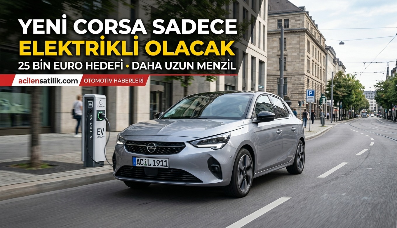 Opel’den Corsa Kararı: Yeni Nesil Tamamen Elektrikli Hale Geliyor