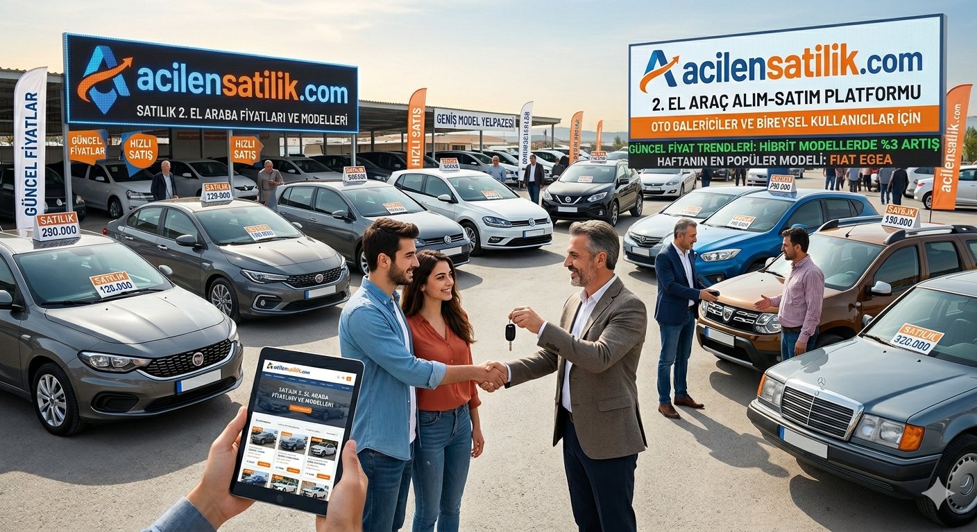 Oto Galericiler ve Araç Sahiplerinin Yeni Buluşma Noktası: İkinci Elde Hızlı Satışın Sırrı