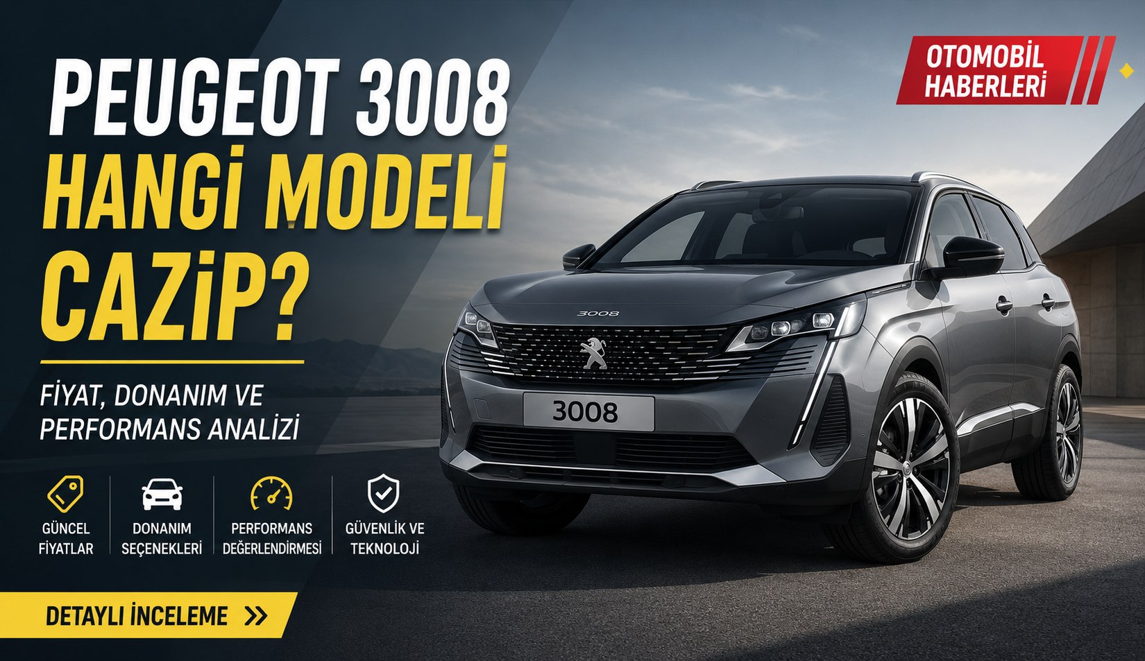 SUV Dünyasında Aslan Pençesi: Peugeot 3008’in En Avantajlı Modeli Hangisi?