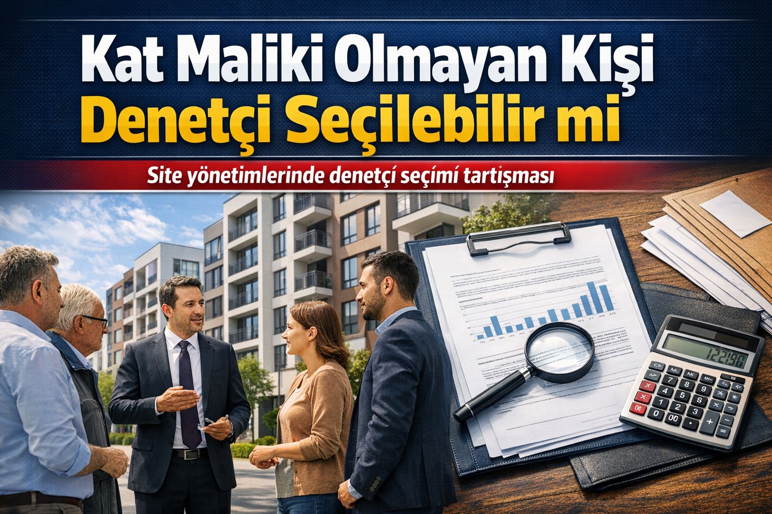 Site Yönetimlerinde Yeni Tartışma Kat Maliki Olmayan Denetçi Seçilebilir mi?