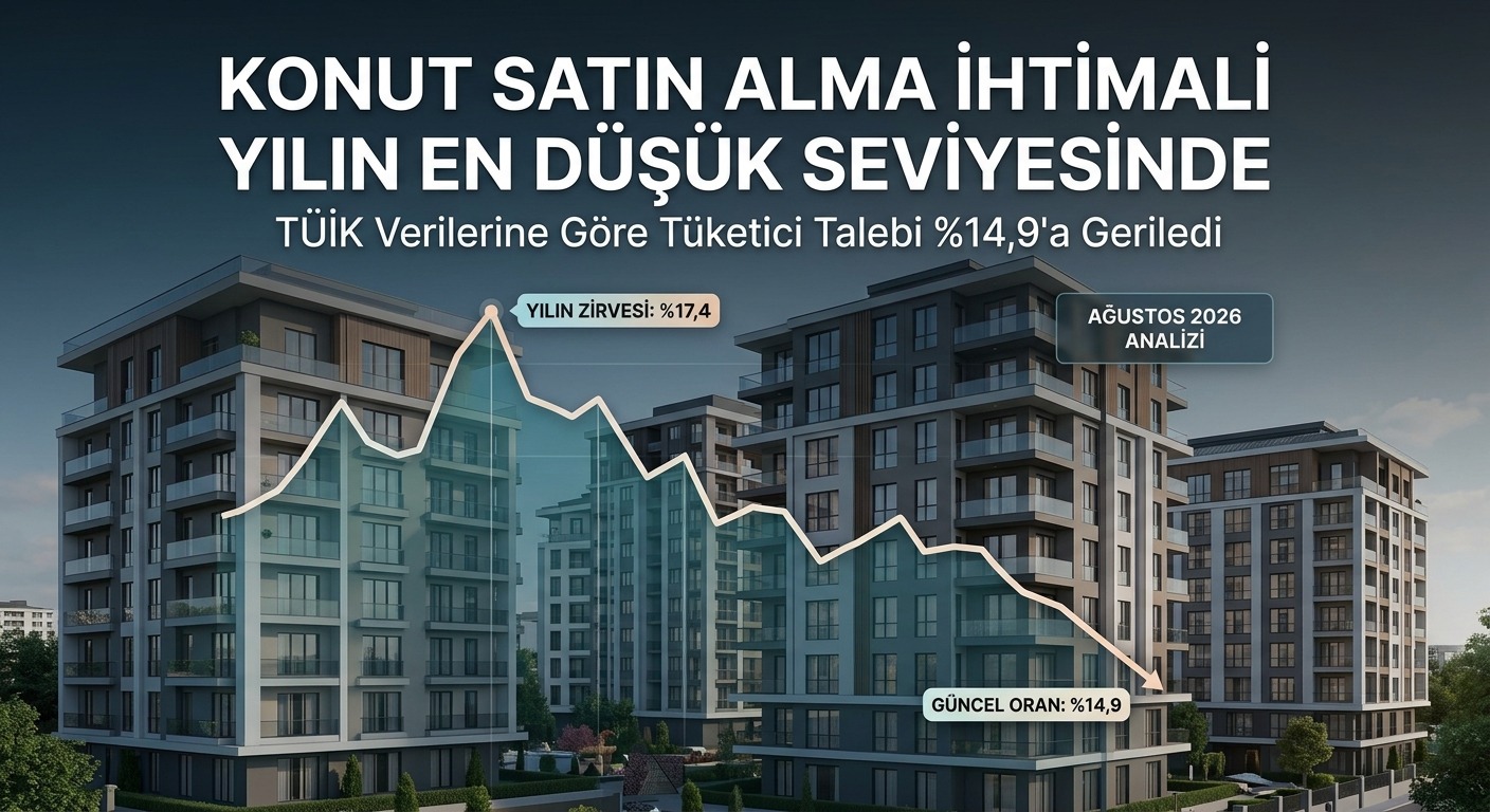 Tüketicinin Konut Alma Eğilimi Yüzde 14,9'a Geriledi: Piyasayı Neler Bekliyor?