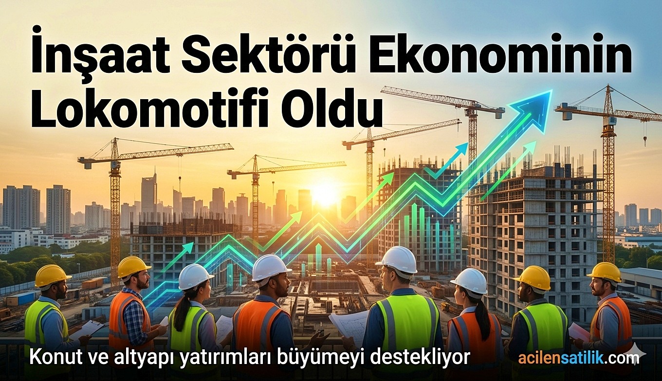 Türkiye Ekonomisinde İnşaatın Gücü Her Geçen Gün Artıyor