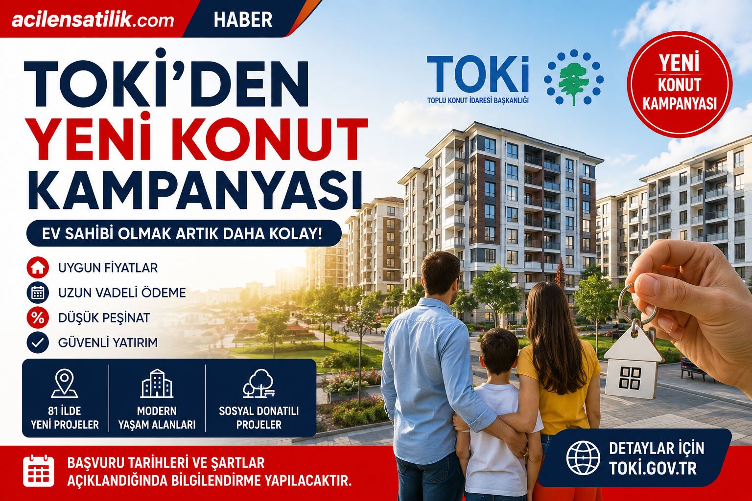 TOKİ Yeni Sosyal Konut Kampanyası Ne Zaman? Başvuru Şartları ve Son Gelişmeler