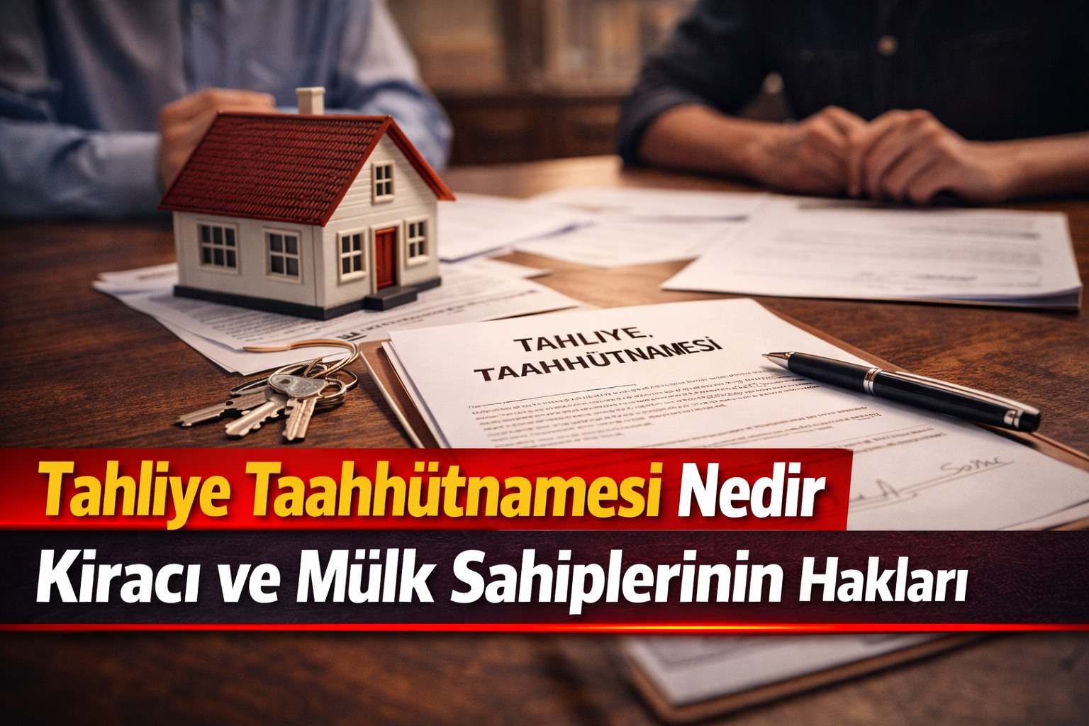 Tahliye taahhütnamesi hakkında merak edilen tüm detaylar