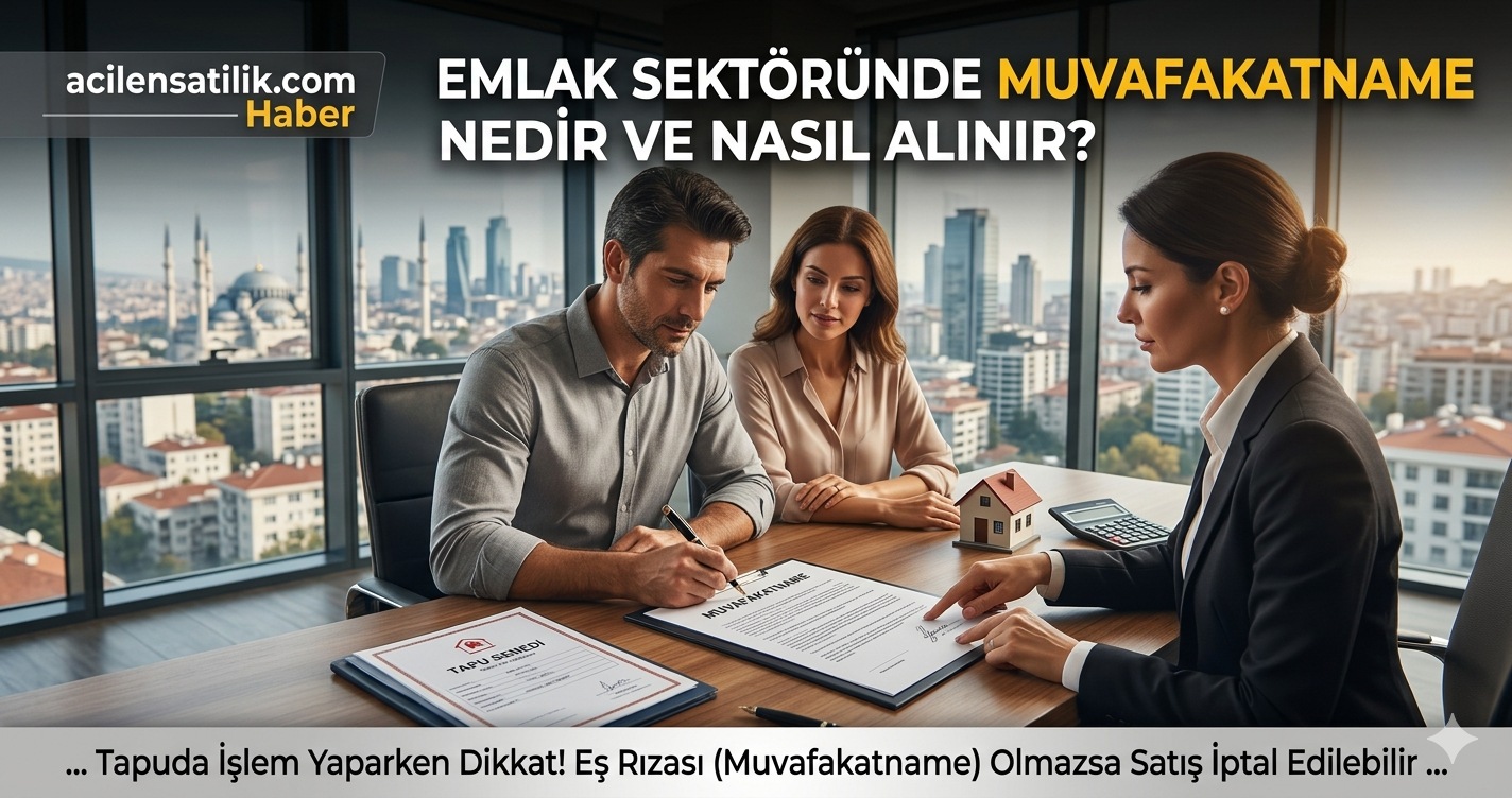 Tapuda İşlem Yaparken Dikkat! Eş Rızası (Muvafakatname) Olmazsa Satış İptal Edilebilir!