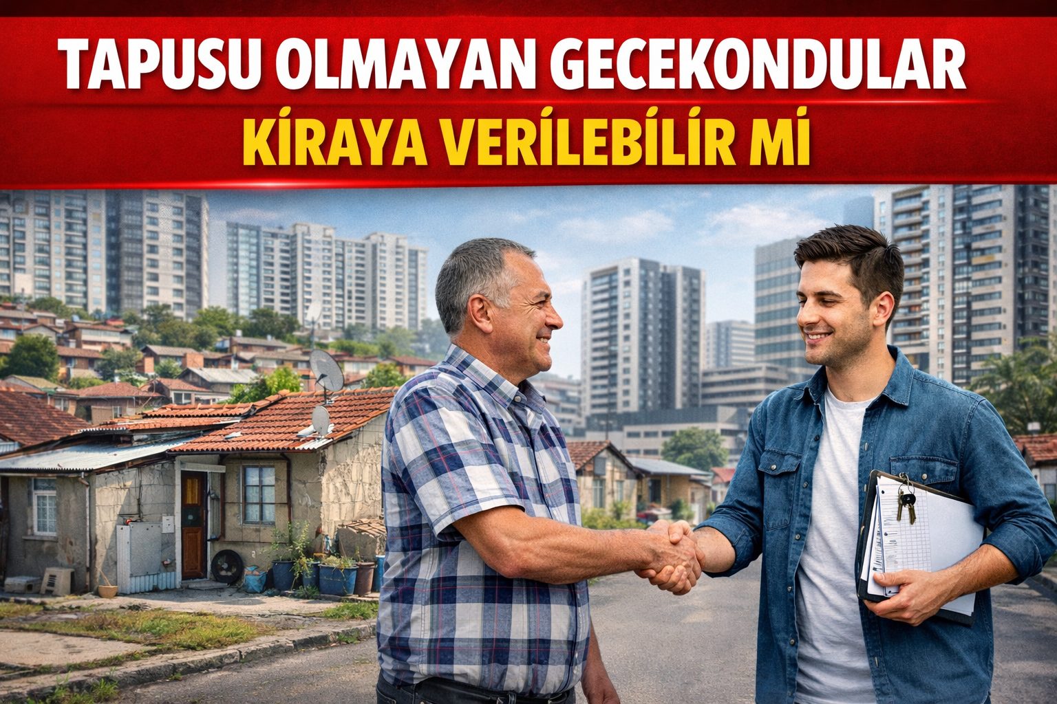 Tapusu Olmayan Gecekondular Kiraya Verilebilir mi