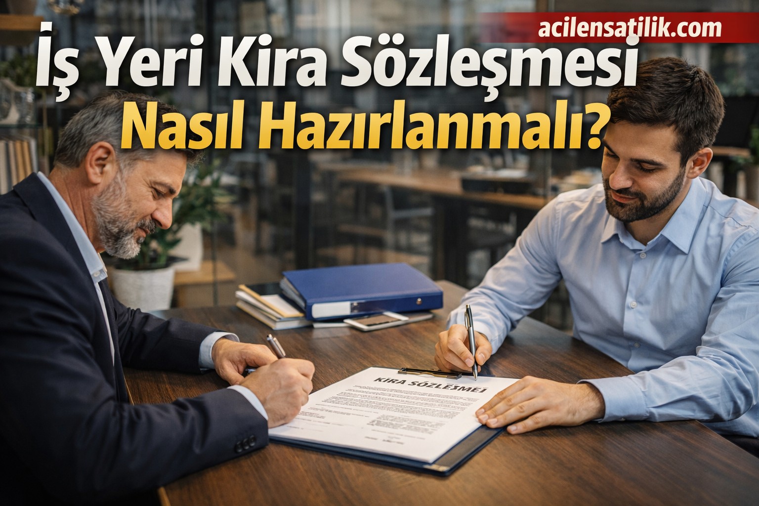 Ticari Kira Sözleşmesi Nasıl Olmalı Uzmanlar Uyarıyor