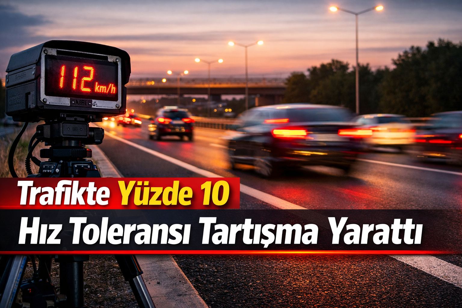 Trafikte yüzde 10 hız toleransı sürücüler arasında büyük tartışma yarattı