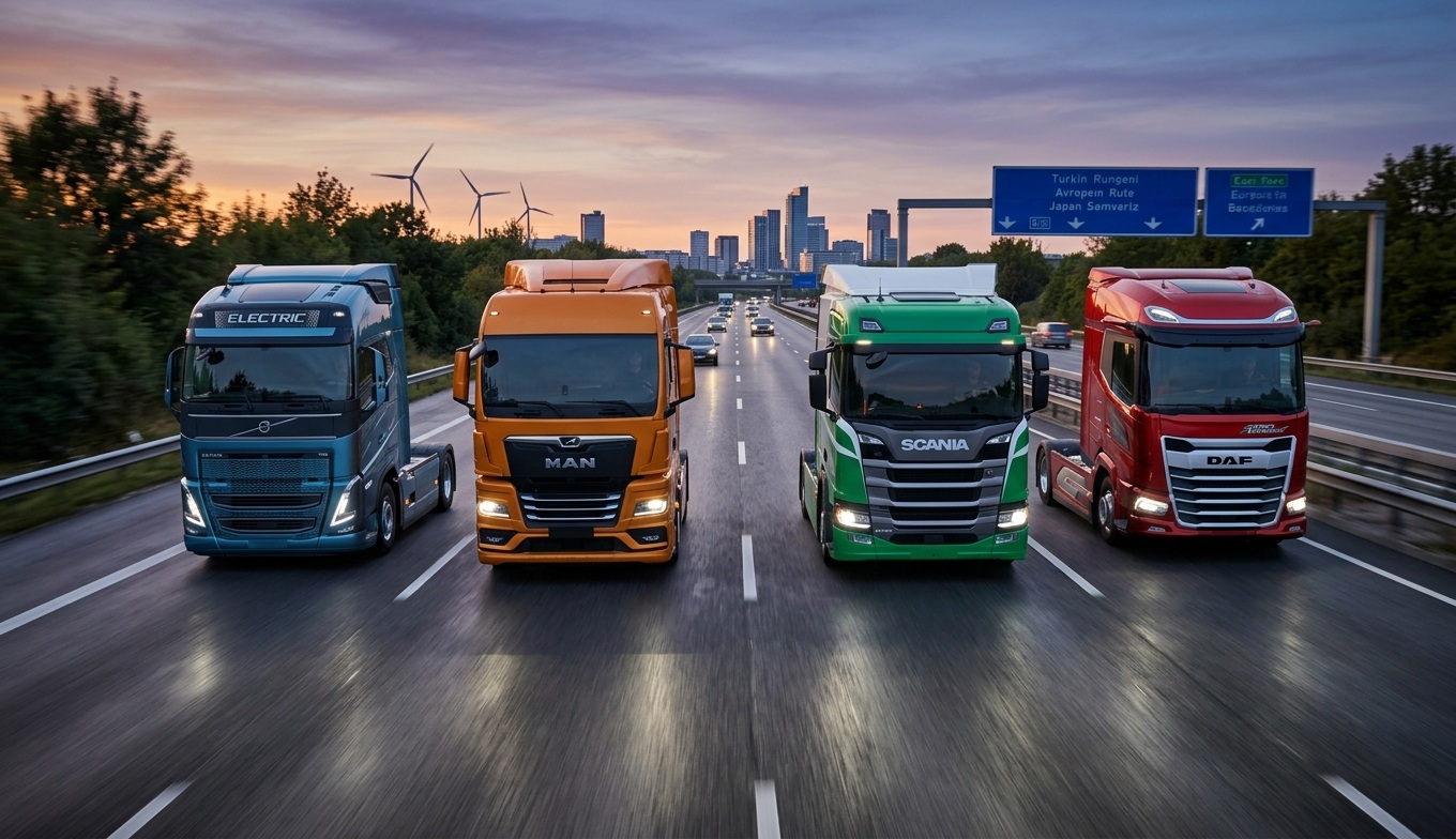 Volvo, MAN, Scania ve DAF Rekabeti0
