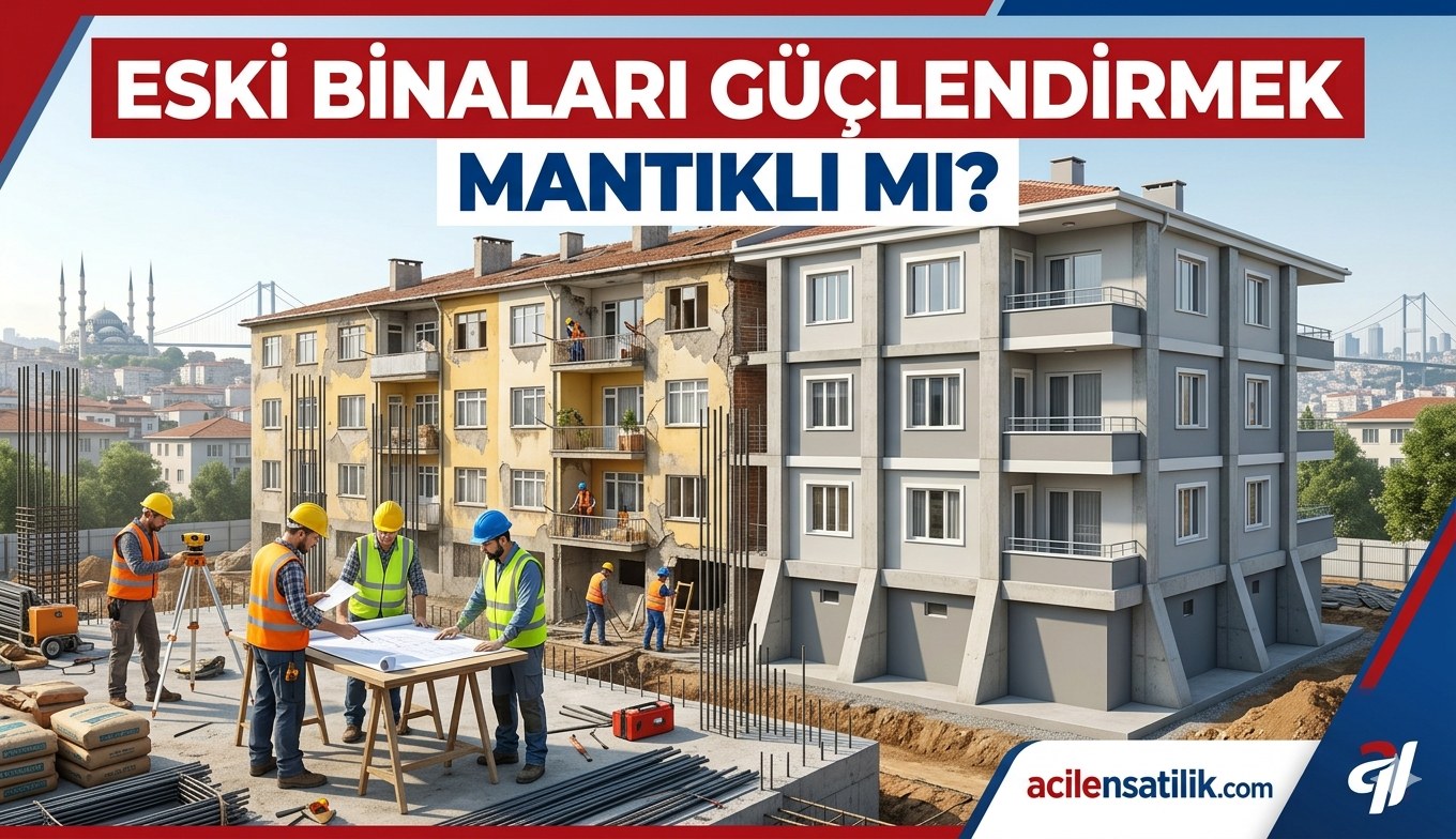 Yıkmadan Yenilemek Mümkün mü? Bina Güçlendirmesinin Avantajları ve Riskleri