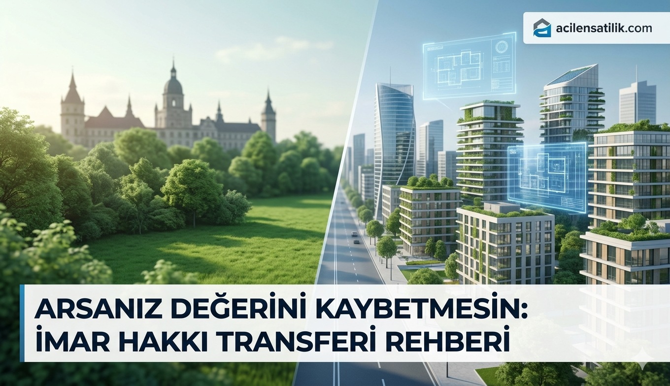 Yeşil Alanlar Korunuyor, Haklar Kaybolmuyor: İmar Hakkı Transferi Nedir, Nasıl Yapılır?