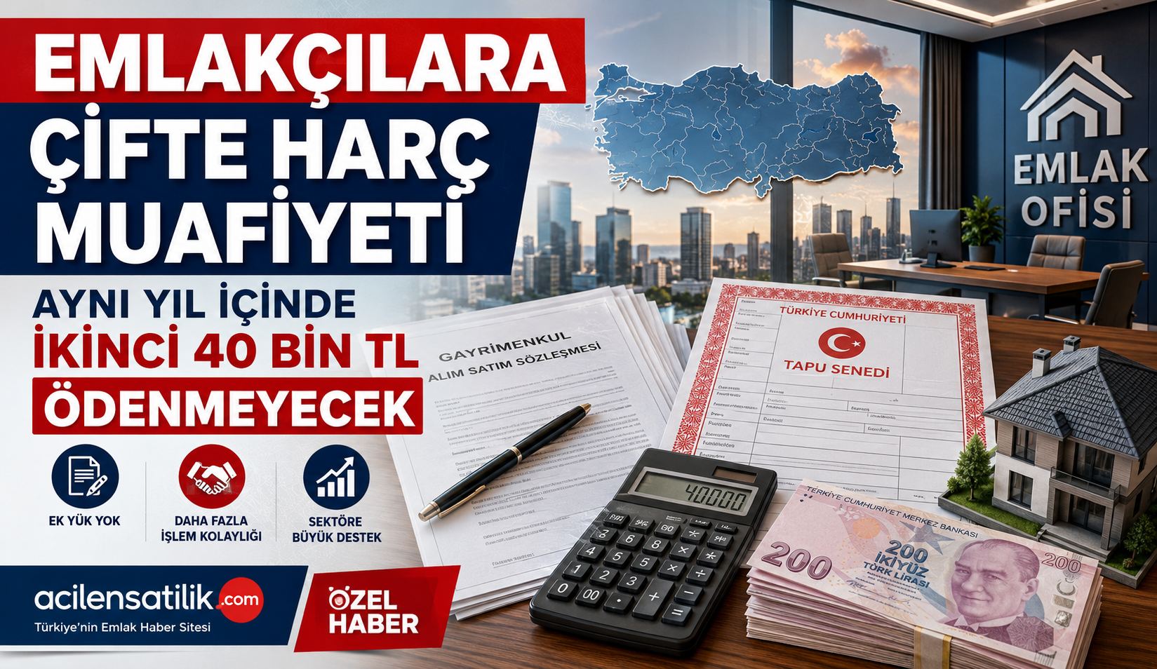 Yetki Belgesinde Yeni Dönem: Ofis Değişikliği Yapan Emlakçılar Ek Ücret Ödemeyecek