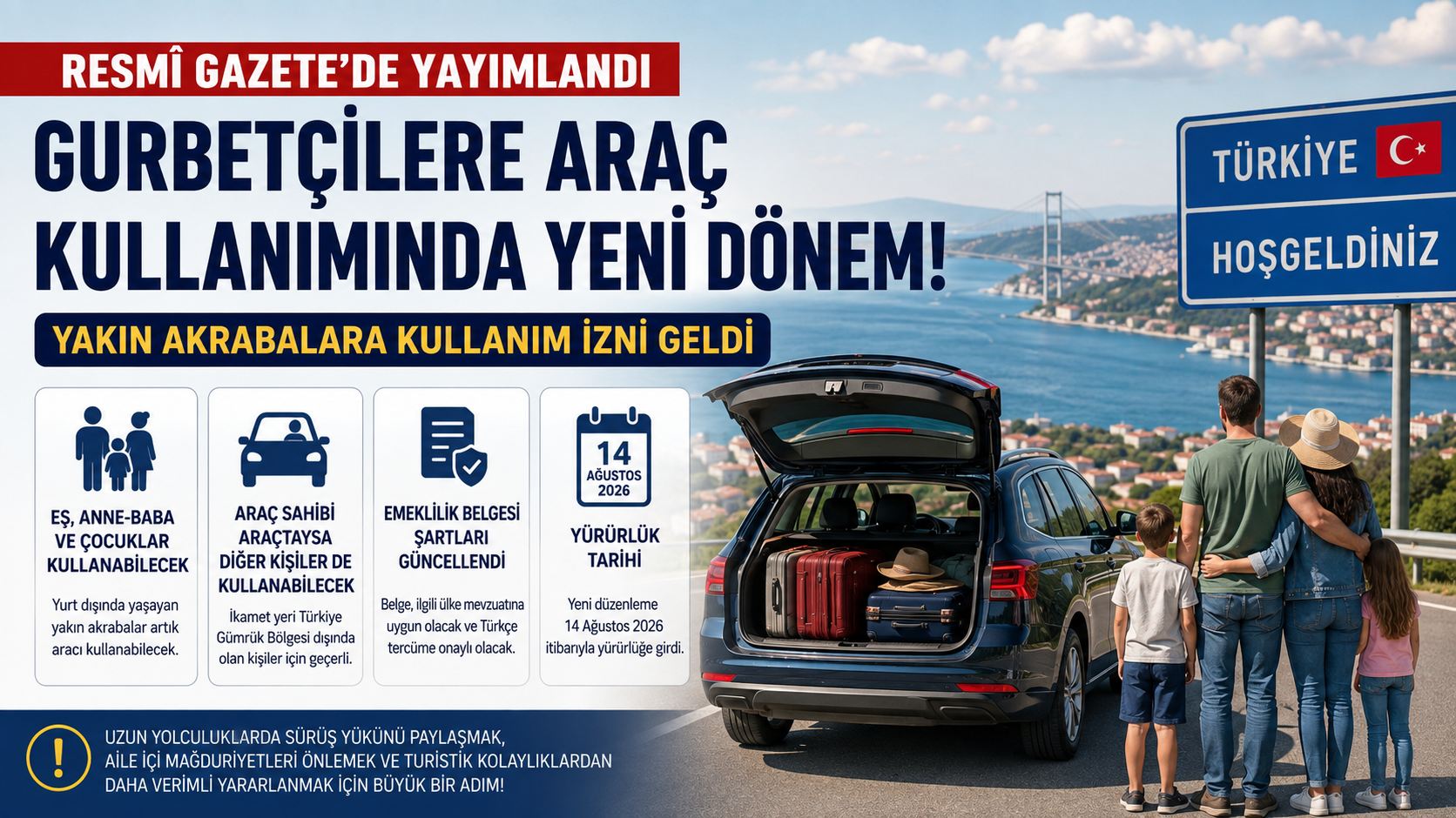 Yurt Dışından Getirilen Araçları Kimler Kullanabilecek? Yeni Düzenlemenin Tüm Detayları