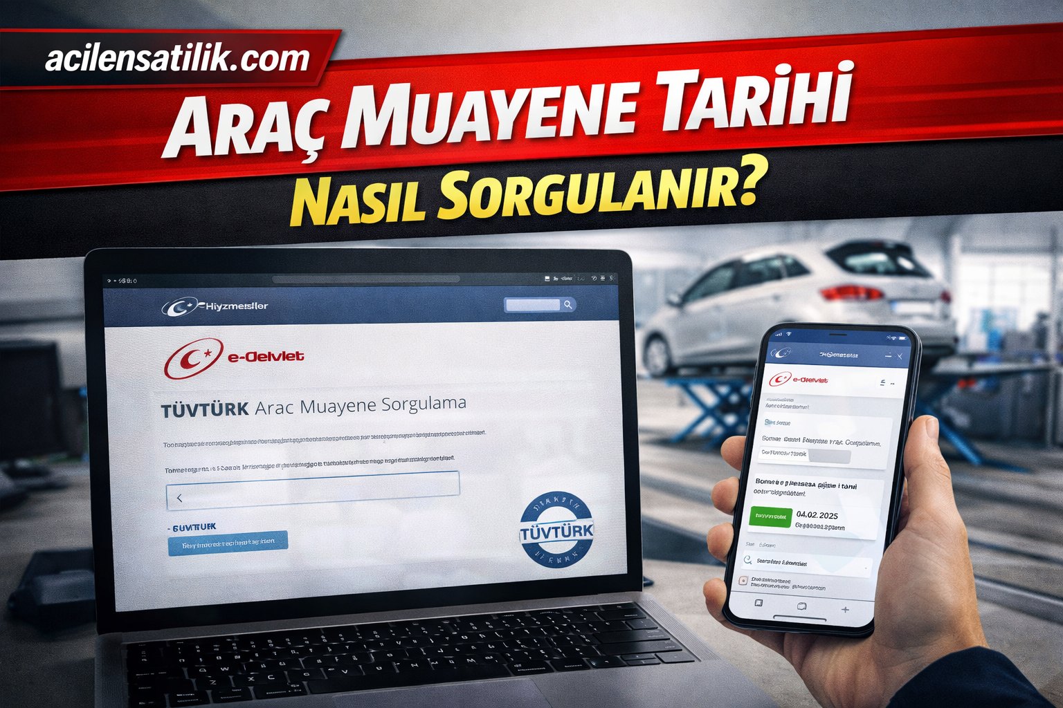 e-Devlet ile Araç Muayene Sorgulama Adım Adım Rehber