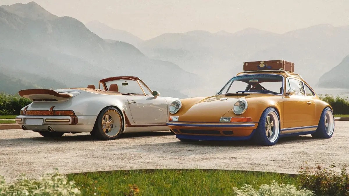 Louis Vuitton ve Singer’dan İki Özel Porsche 911: Lüksün Yeni Tanımı-1